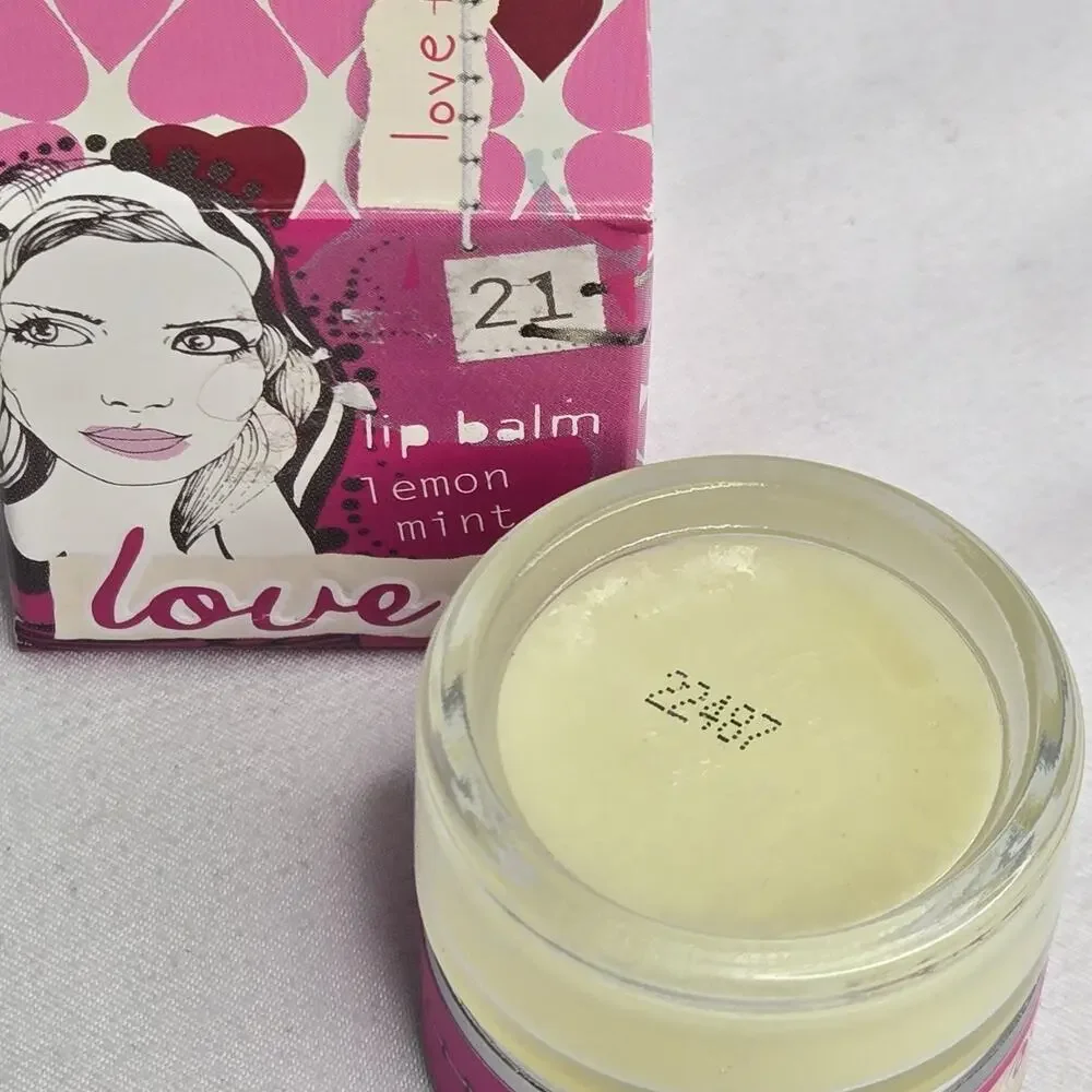Love & Toast Lip Balm Lemon Mint Margot Elena Natural New DISCONTINUED Y2K